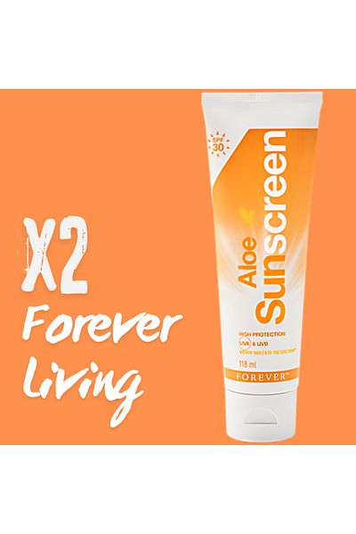 Forever Living Aloe Sunscreen 118 ml - 2 Pieces