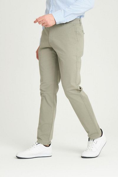 FBI Men's FBI 1080 Piece Khaki Trousers - Chino-A