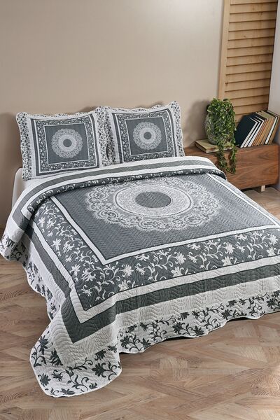 ŞENER HOME Örtüm Helen Двоспальне покривало з капітоне