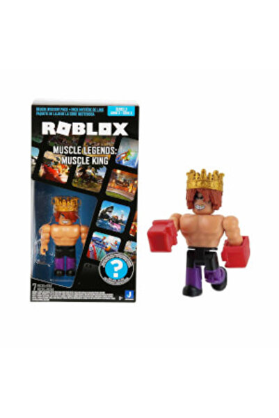 Roblox ( OYUNCAK ) Roblox Delüks Sürpriz Paket RBL55210  (Muscle Legends Muscle King)  (  1  ADET  )