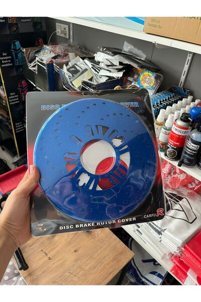 KARA AUTO Mavi 13"İnç Kampana Sacı Emitasyon Disk Fırfırı 2 Adet
