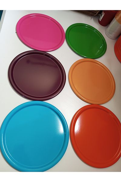 AZRAM HOUSE 6 Colorful Presentation Trays