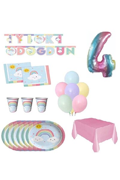 DÜVENCİ TİCARET Γενέθλια - Θεματικό Συνέλευση με θέμα το Ουράνιο Τόξο