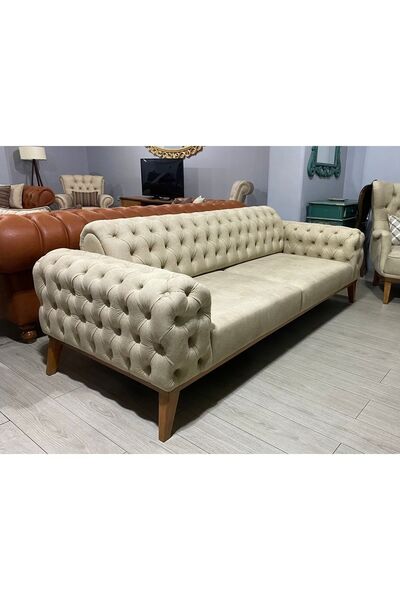 TİTİZKOLTUK Istanbul Chester 3’lü Koltuk