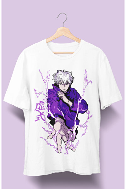 Fuddy Moda Oversize kroj Dizajn Gojo Štampano T-shirt, unisex anime Štampano ...