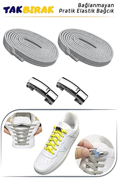 Mater Ayakkabı Mıknatıslı Lastikli Ayakkabı Bağcığı Yeni Model