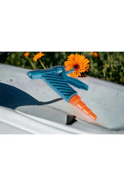 ÇEÇEN HOME Faucet and Hose Adapter for Car Washing - Trigger Connection and Hand Strainer Irrigation Head