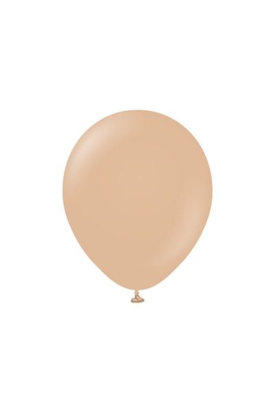 PARTİSERÜVENİ BALON Beige Colors - 12 Inch PK 10 Pieces