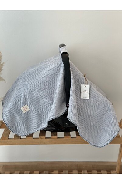 MAMARADUGA Gray-rabbit Single Stroller Cover - Double Sided