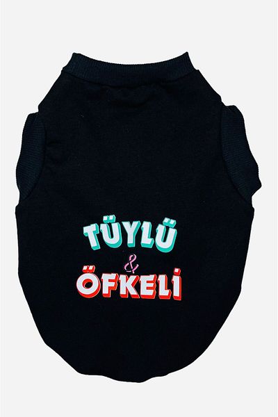 PetiliDünya Cat Dog Furry and Furious Tank Top - Outfit