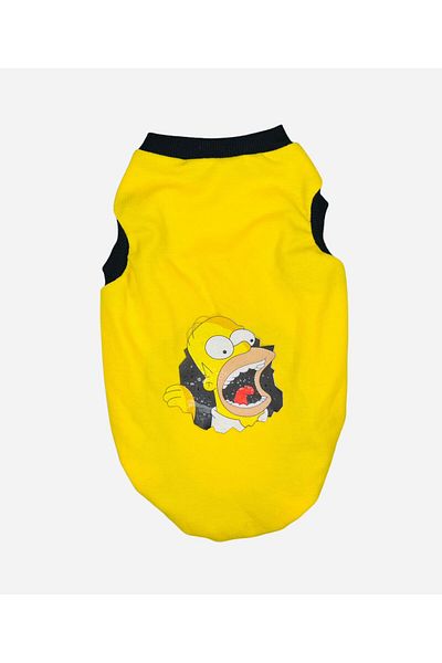 PetiliDünya Simpson Athlete Cat & Dog Clothes Athlete
