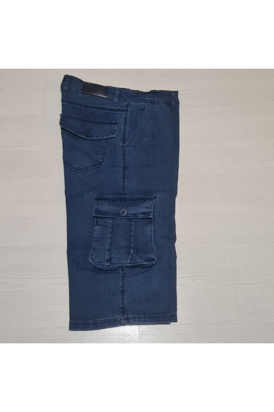 Genel Markalar Dizaltı Kargo cepli Kot Kapri