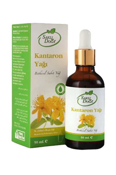 SAKLI DOĞA Premium Kantaron Yağı doğal katkısız 50 ML