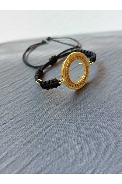 GEZERGOLD TAKI çeyrek ipli bileklik 24ayar altın kaplama