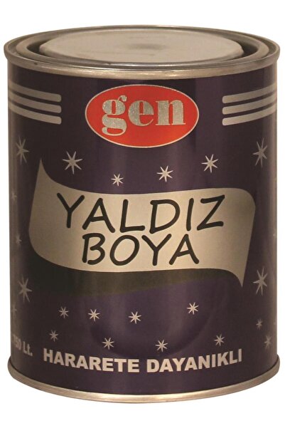 GEN BOYA Gen Yaldız Boya Alüminyum 0,375lt(Soba Boyası)