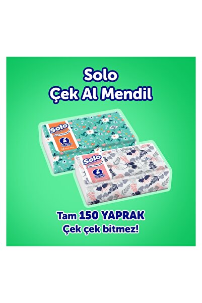 Solo Çek-al Mendil 12'li
