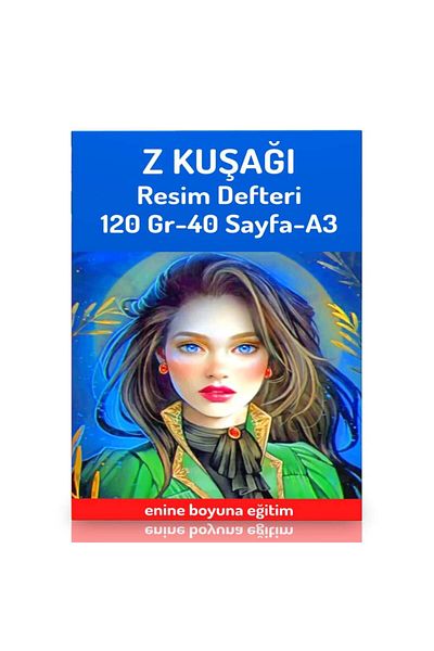 Enine Boyuna Eğitim Generation Z Picture Book (a3 Picture Book)