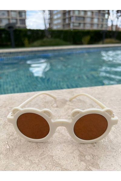 Jolly Kids UV 400 Protected Sunglasses for Baby Boy Girl - Teddy Bear Model Boxed