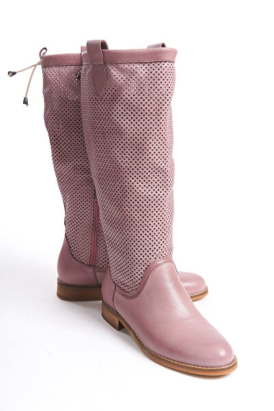 Elile Shoes Hakiki Deri 34-35-41-42-43-44 Numara Kadın Yazlık Çizme