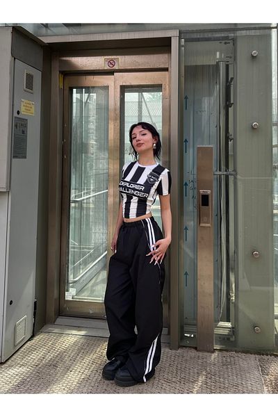 Gofeel Harajuku Tech Explorer - Sandy Full Length Crop Top