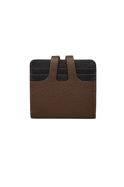 GUARD Tan and Brown Placket Wallet