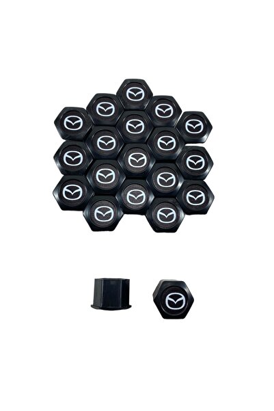 Cartex MAZDA 17 MM 20 Lİ TAKIM SET OTO ÇELİK JANT BIJON KAPAĞI