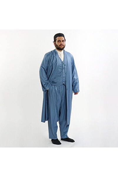 sehzadegiyim Yazlık Cübbe Yelek Şalvar Takımı