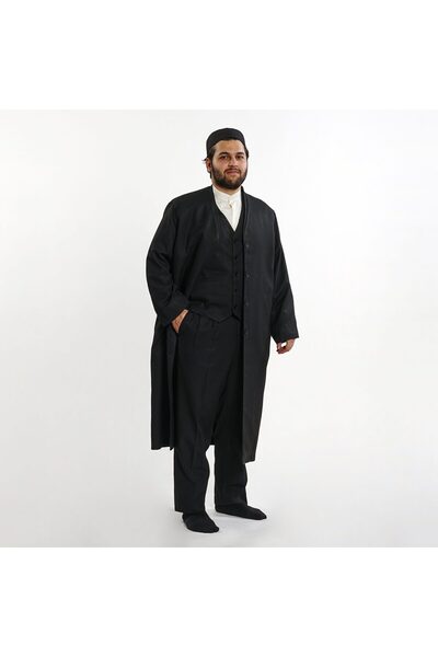 sehzadegiyim Kışlık Cübbe Yelek Şalvar Takım Bossa