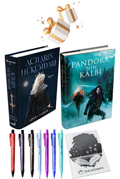 İndigo Kitap İndigo Acıların Hükümdarı ve Pandoranın Kalbi 2 Ciltli + Hediyeli