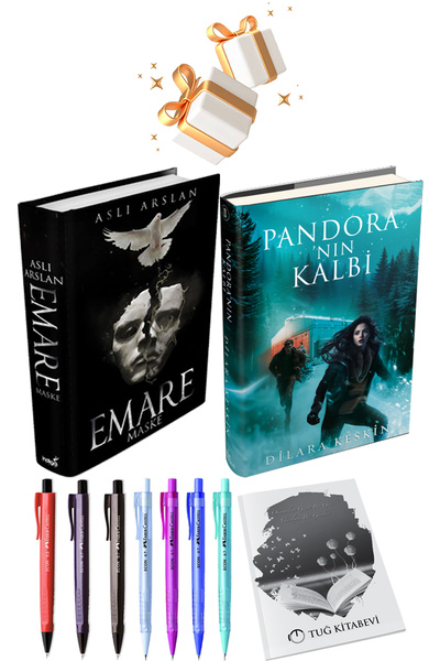 İndigo Kitap İndigo Emare Maske ve Pandoranın Kalbi 2 Ciltli + Hediyeli