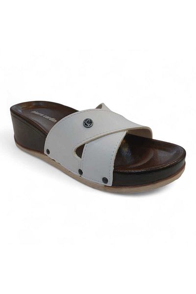 Pierre Cardin Pc-7022 Flexible Thick Sole Women's Slippers