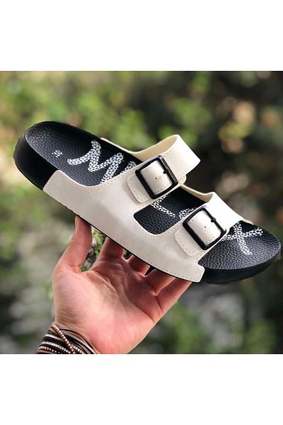 Pandalina Άνετες παντόφλες Unisex Daily με αγκράφα και αντιολισθητική σόλα