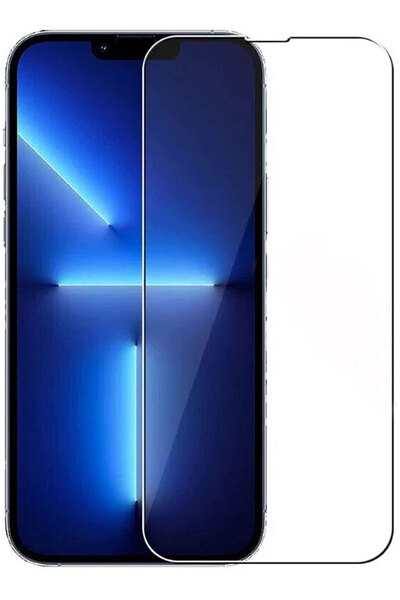 CEPSTOK Apple iPhone 13 Pro Max Kırılmaz Cam Şeffaf 0.3mm Kılıf Dostu Temperl...