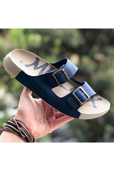 Pandalina Άνετες παντόφλες Unisex Daily με αγκράφα και αντιολισθητική σόλα