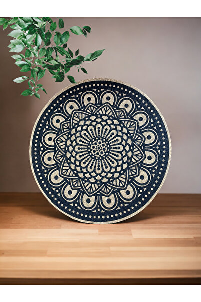 Toprak Design Bohem Hasır Duvar Duvar Tabağı, Hasır supla