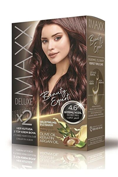 MAXX DELUXE Saç Boyası 4.6 Gizemli Kızıl