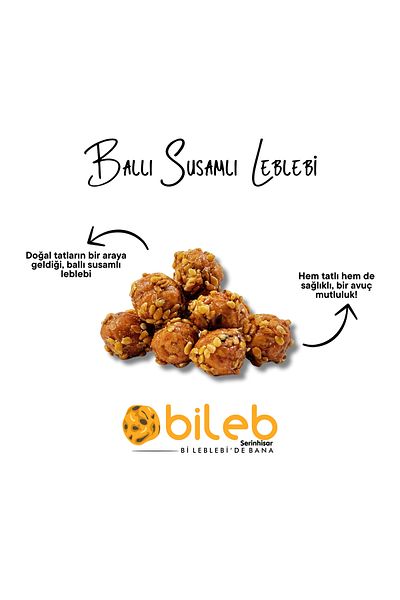bileb serinhisar bi leblebi'de bana 1 Kg Chickpeas - Honey and Sesame