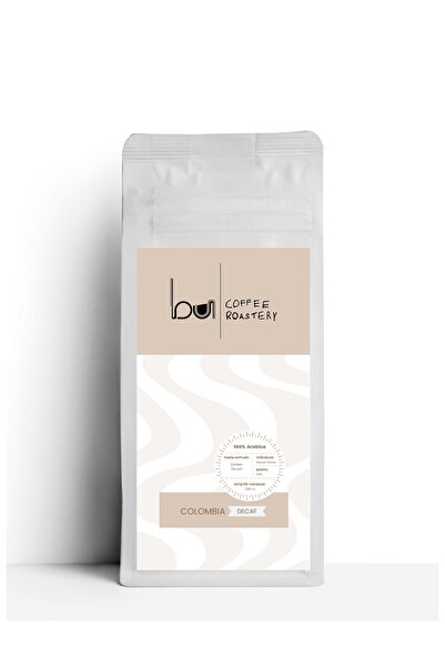 BU COFFEE ROASTERY Colombia Decaf (KAFEİNSİZ) Yöresel Kahve 250 gr (ÇEKİRDEK)