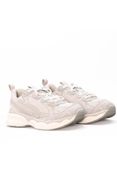 Jump 29819 Unisex BEJ Detay Nefes Alan  Sneaker Memory Foam Hafızalı Ortopedik Spor Ayakkabı