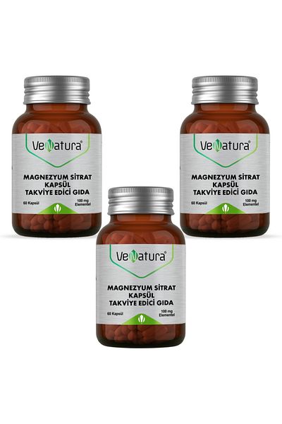 VeNatura Magnesium Citrate 60 Capsules