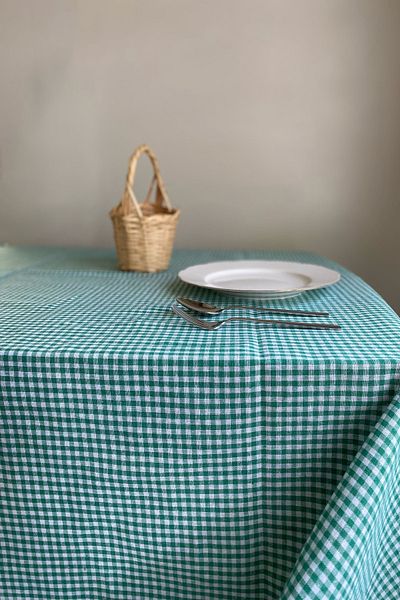 Hig Store Pânză de masă Gingham cu model pătrat - Față de masă, Covoraș de picnic