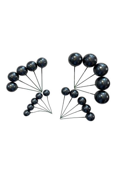 Pastaland Black Cake Decorated Ball