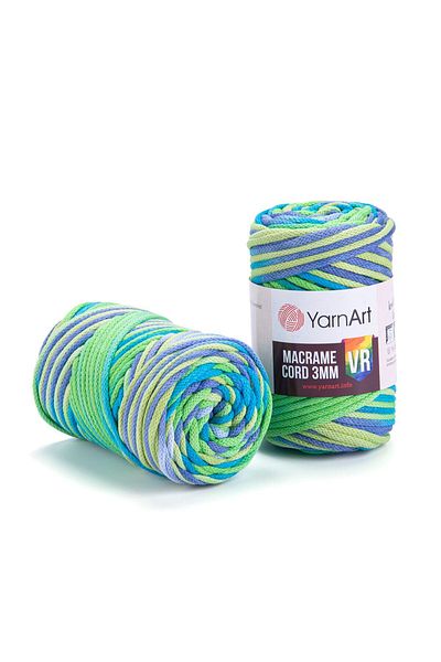 Yarnart Κορδόνι Macrame 3 Mm Vr Macrame Πλεκτό Χέρι Σχοινί Ebruli-920