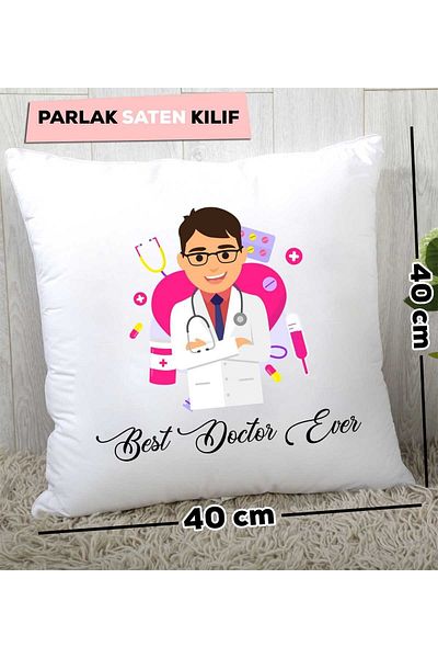 Hedizu Cel mai bun doctor din toate timpurile pernă cadou pentru doctor