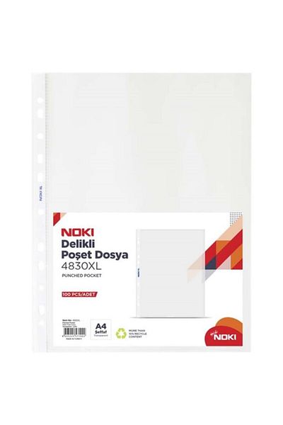 Noki 4830 Model Sachet File - a 4 Type, Pack of 100