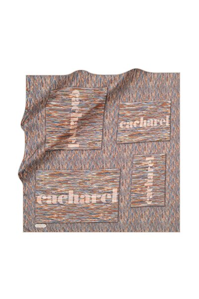 Cacharel Kadın Bej Twill Eşarp 90x90 cm