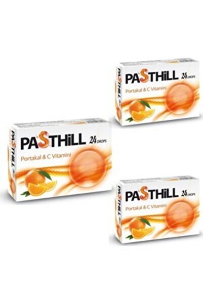 LedaPharma Pasthill Portakal 3'lü Paket X 24 Adet