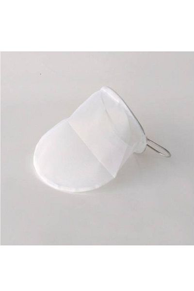 ELEGANCEV White Mesh Tea Strainer