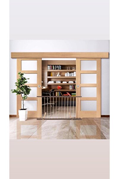 naturbird Ahşap Kapı Önü Köpek Çiti ( Yükseklik 70 Cm )