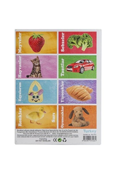 DIY Toys Dıy Toy Ilk 50 Sözcük Bebek Eğitici Oyuncak Flash Cards